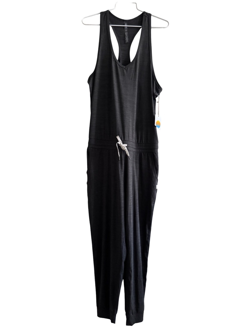 Vuori Lux Romper Charcoal Gray Size Large